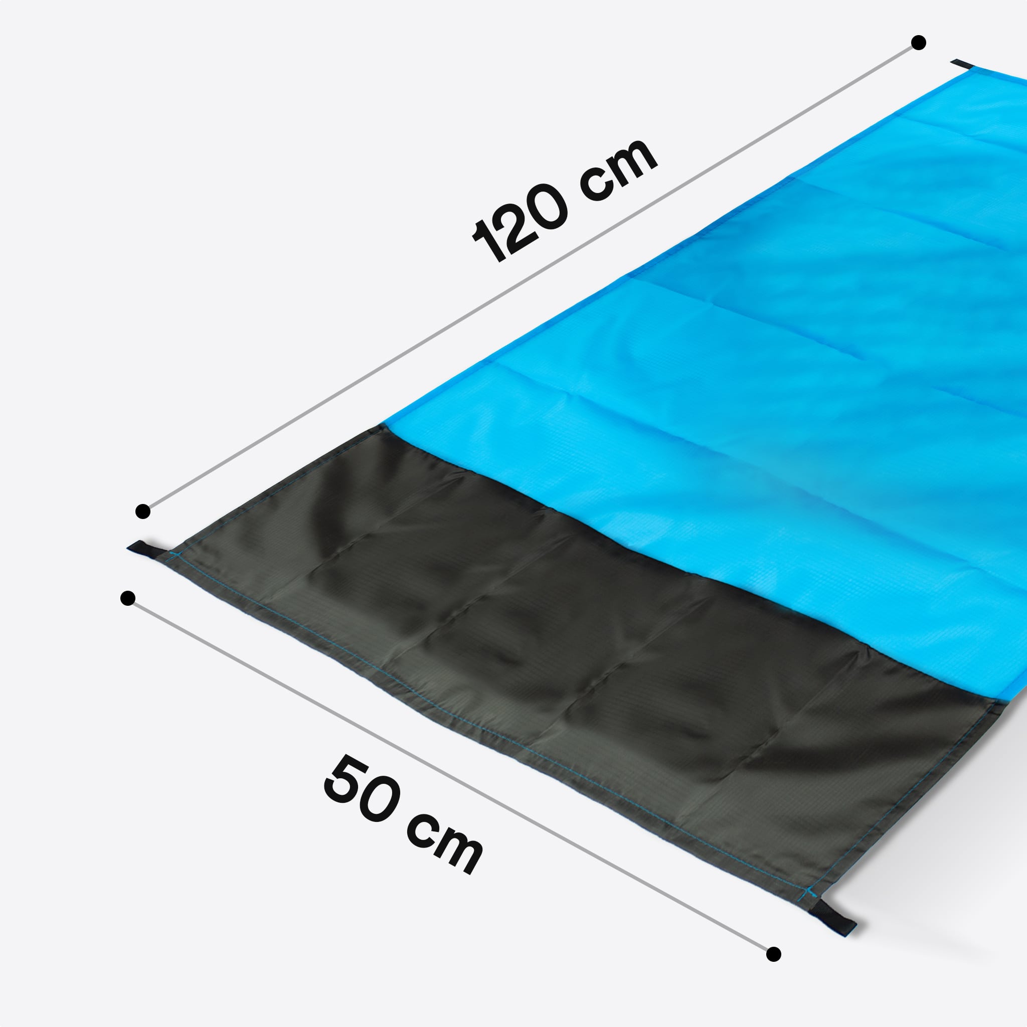 Vandafvisende lagen set oppefra